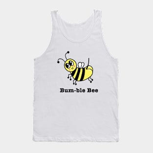 Bum-ble Bee Bum Funny Insect Bug Butt Joke Tank Top